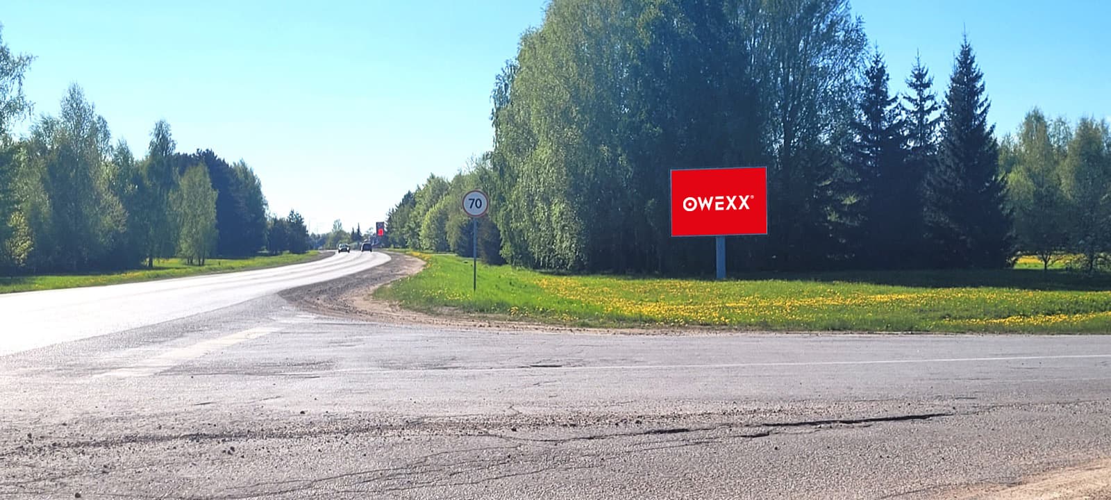 Reklamos stendas – Respublikos g., Biržai