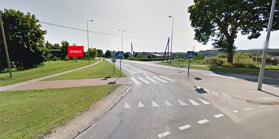 Reklamos stendas – Taurostos g., (prie įvažiavimo į Jonavą), Jonava